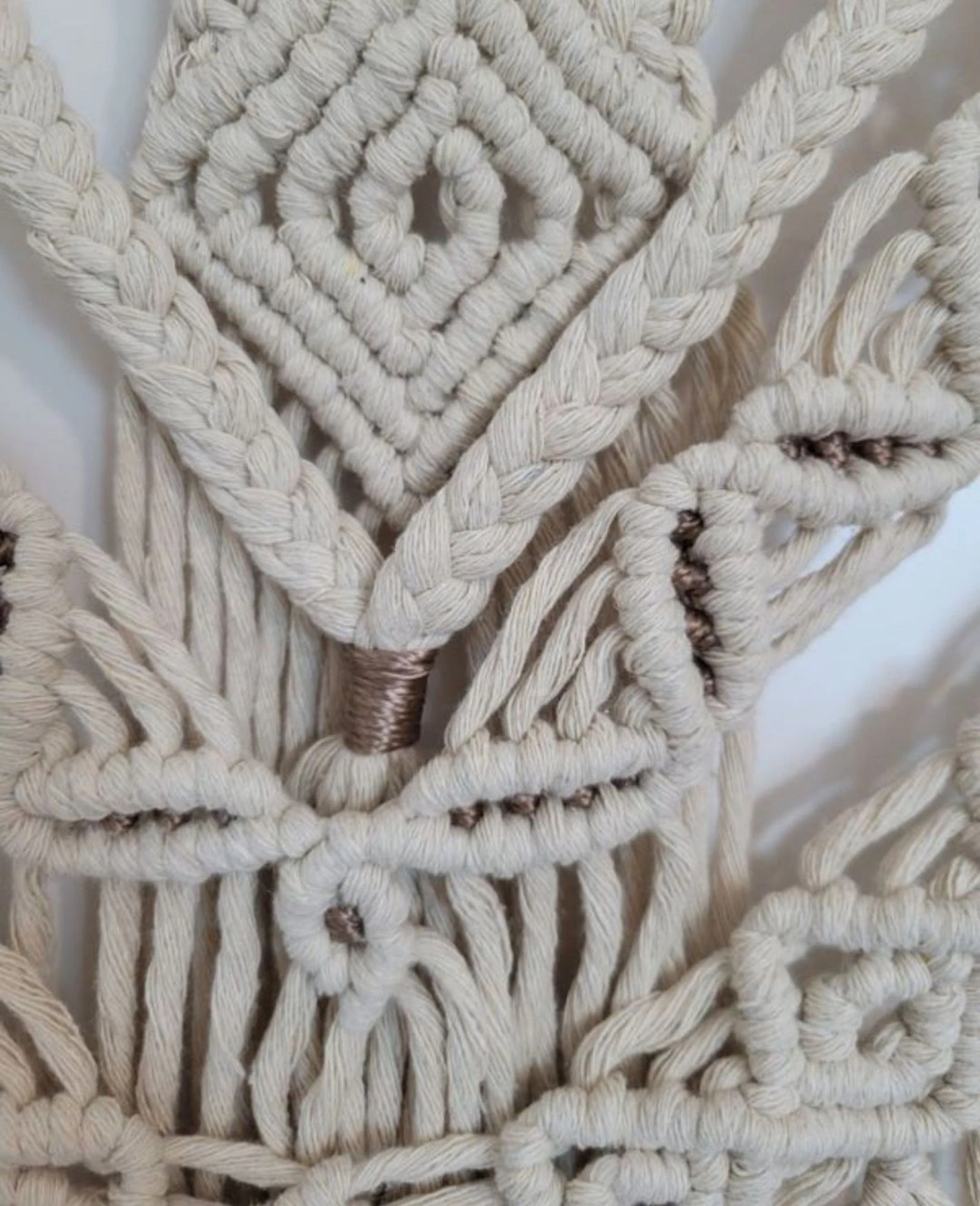 Cortina de macramé – photo 3